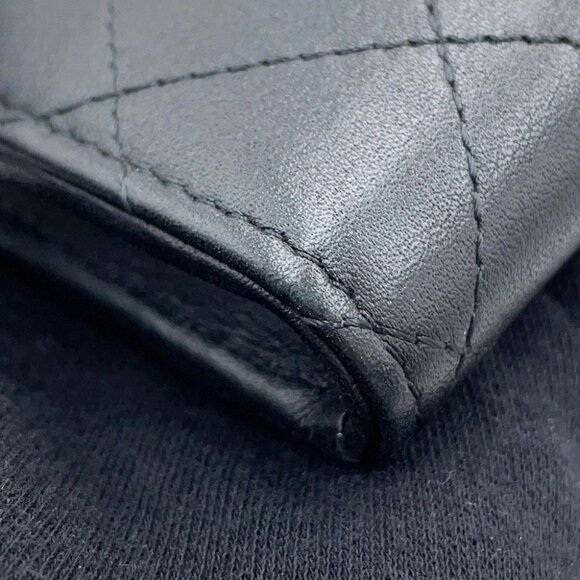 CHANEL Matelasse compact wallet Calf Leather Black AP3997 - Picture 10 of 14